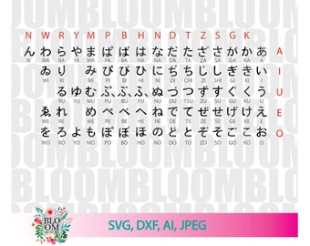 Hiragana Font You Ll Enjoy Etsy Hiragana Font You Ll Enjoy Etsy
