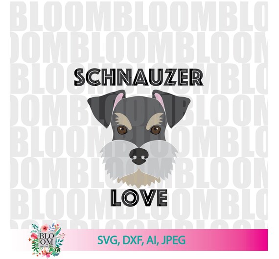 Schnauzer Love Etsy