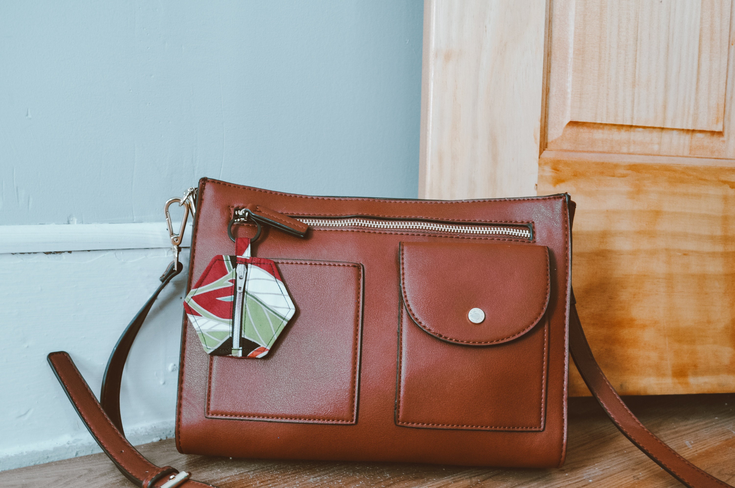 Hawaiian Print Hexagon Coin Purse Handmade Zipper Pouch Etsy