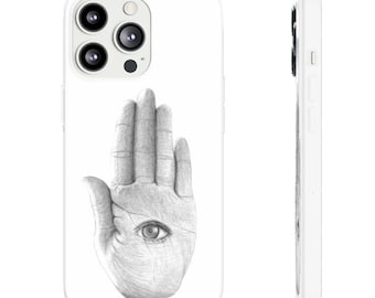 Hamsa Hand Phone Case, iPhone 7 8 plus X XS XR 11 12 13 Pro Max Case, Samsung Phone case, Flexi Cases