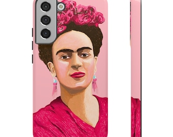 Frida Kahlo Tough Cases iPhone case, iPhone 14 Plus 13 Pro Max 12 Mini Case For iPhone 7 8 Xr Se 2022 Galaxy S23 S22 Cover Clear