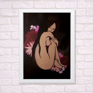 Body Positivity Art Print A4 Wall Art