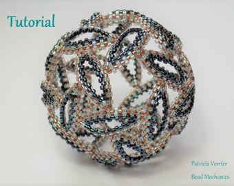 Tutorial for Whirlwind beaded icosahedron