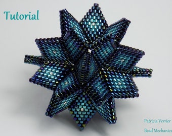 Tutorial for Hypernova beaded dodecahedron