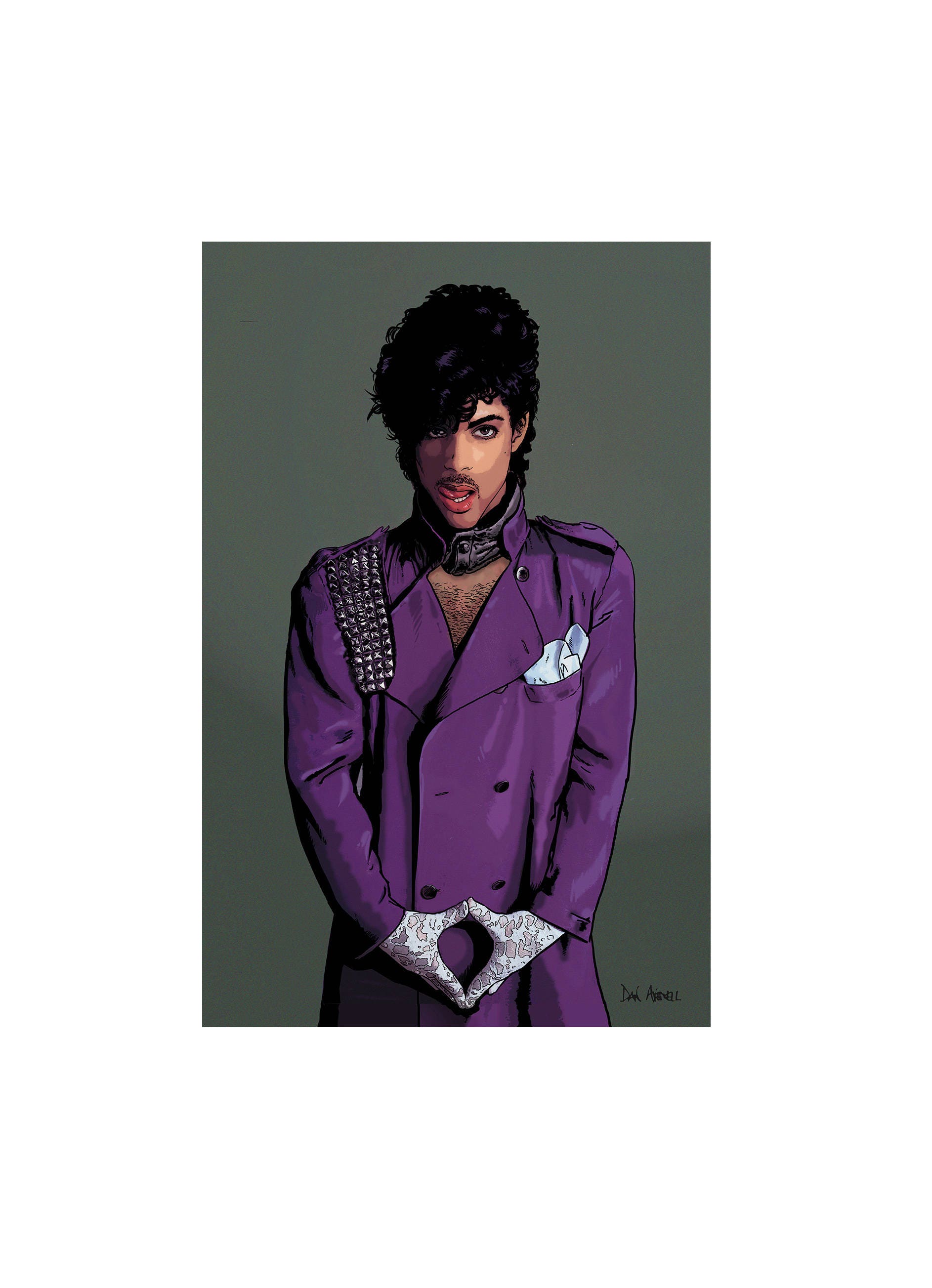 Prince 3D Poster Wall Art Decor Framed PrintFamous Music Posters /& Pictures