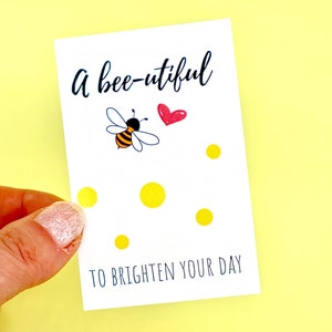 Bee Pin Badge, Bee Gift For Her, Handmade Clay Pin, Bee Gift, Bee Birthday Gift Her, Bee Girl, Positivity Gift by janeBprints image 3