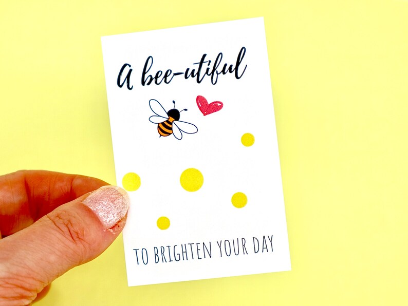 Bee Pin Badge, Bee Gift For Her, Handmade Clay Pin, Bee Gift, Bee Birthday Gift Her, Bee Girl, Positivity Gift by janeBprints image 3