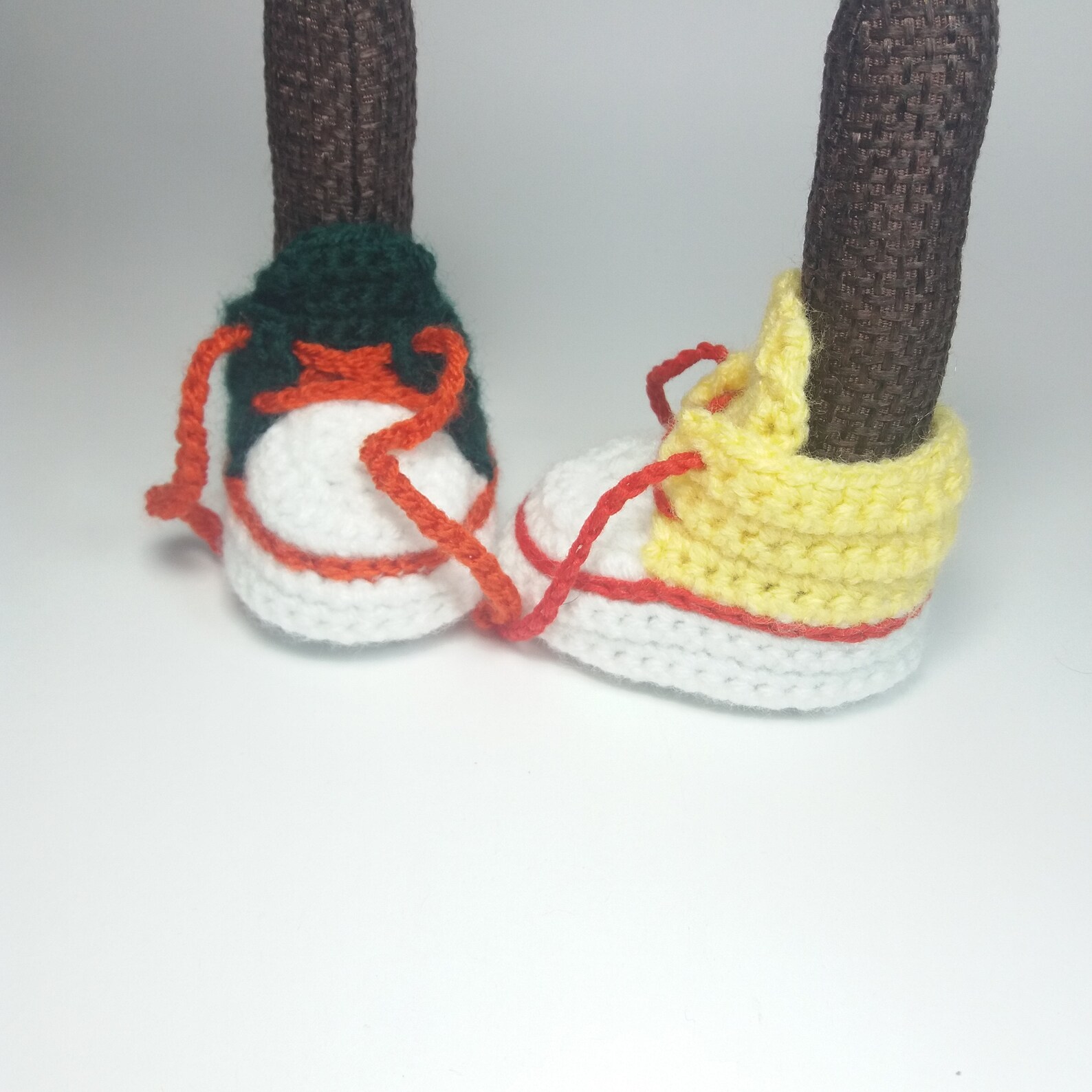 Crochet Easy Doll Shoes Crochet Pattern for Doll Sneakers Etsy