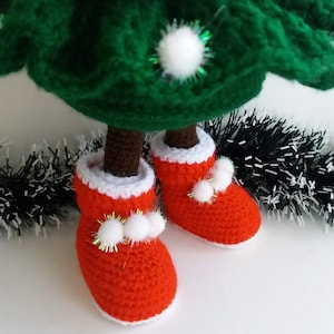 Crochet Xmas TREE PATTERN, Amigurumi Xmas Tree Pattern, Christmas