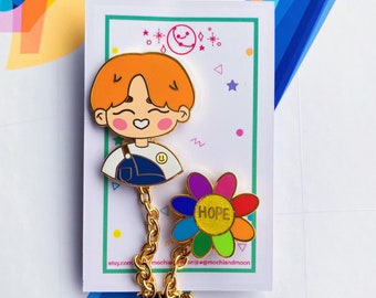 HOBI Hard Enamel Collar Pin Set