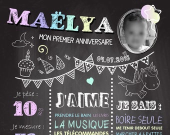 Anniversaire 1 An Etsy