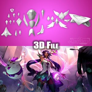 Zubehör Star Guardian Nilah League of Legends STL-Dateien