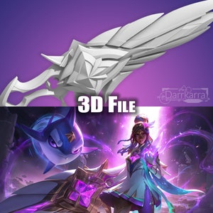 Star Guardian Senna League of Legends / Wild Rift STL Files