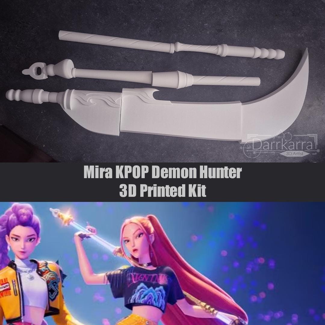 Mira KPOP Demon Hunter 3D Printed Kit