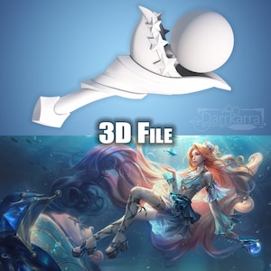 Ocean Song Prestige Seraphine League of Legends STL Files
