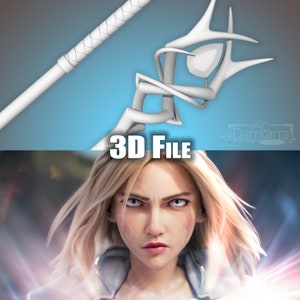 Lux Warrior League of Legends STL File