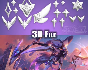 Accessories Star Guardian Akali League of Legends STL Files