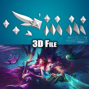 Zubehör Star Guardian Rakan League of Legends STL Dateien