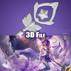 Star Guardian Janna League of Legends STL Files