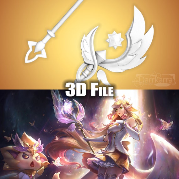 Star Guardian Soraka Prestige League of Legends Fichiers STL Etsy