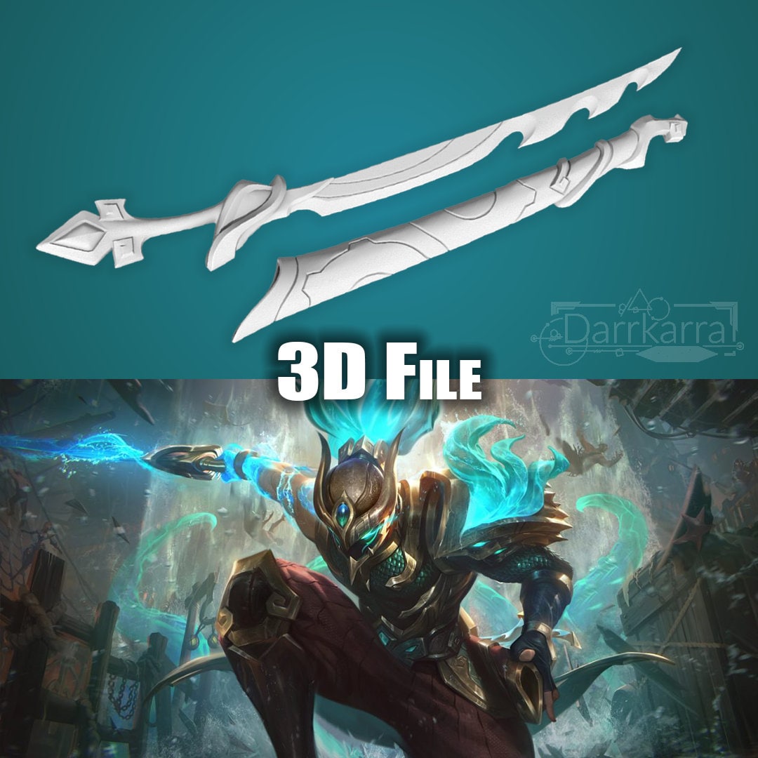Sea Dog Yasuo League of Legends STL Files Etsy