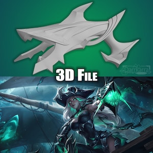 Ruined Miss Fortune League of Legends STL