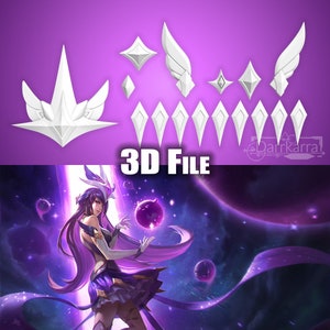 Zubehör Star Guardian Syndra League of Legends STL-Dateien
