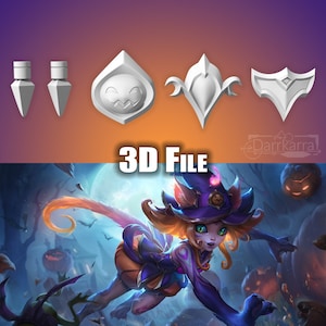 Bewitching Props Neeko League of Legends STL Files