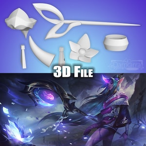 Accessories Spirit Blossom Soraka League of Legends STL Files