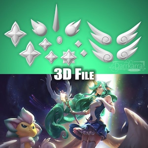Accessories Star Guardian Soraka League of Legends STL Files