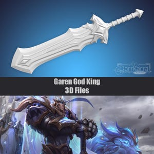 Garen God King League of Legends STL Files