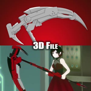 Crescent Rose RWBY STL Files