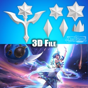 Star Guardian Orianna Wild Rift Accessories / League of Legends STL Files