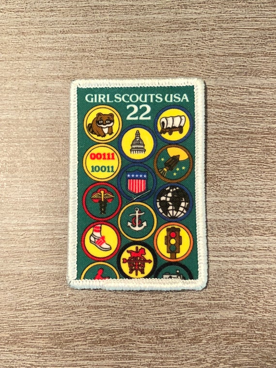 girl scout badge/patch