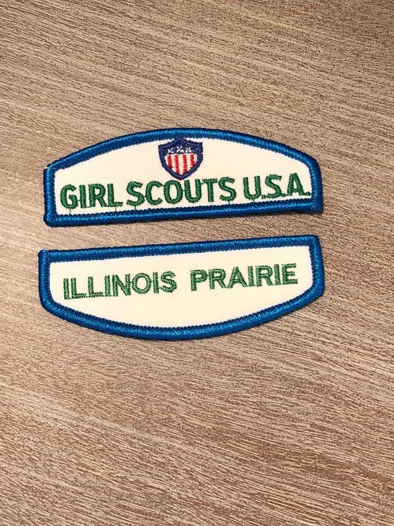 Girl scouts sash patches