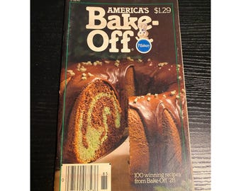 Pillsbury Classic Cookbook Booklet 1978 America's Bake-Off 100 Winning Recipes