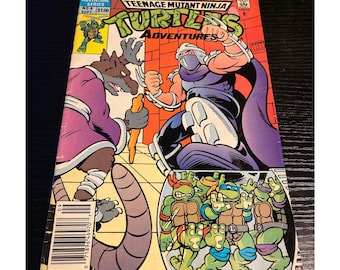 Teenage Mutant Ninja Turtles Adventures Comic Book September 1987 Issue #1