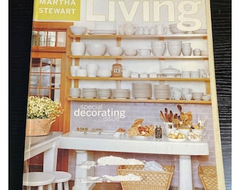 Martha Stewart Living Magazine September 2000 Special Decorating Issue