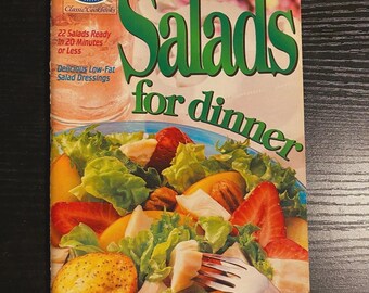Pillsbury Classic Cookbook Booklet July 1998 #209 - Salads for Dinner Recipes