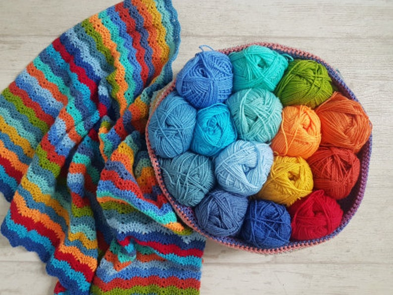 Harbour Crochet Blanket Yarn Kit by Attic 24 Etsy UK