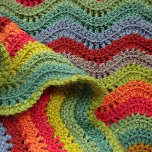 Attic 24 Woodland Ripple Crochet Blanket Yarn Kit Stylecraft - Etsy UK