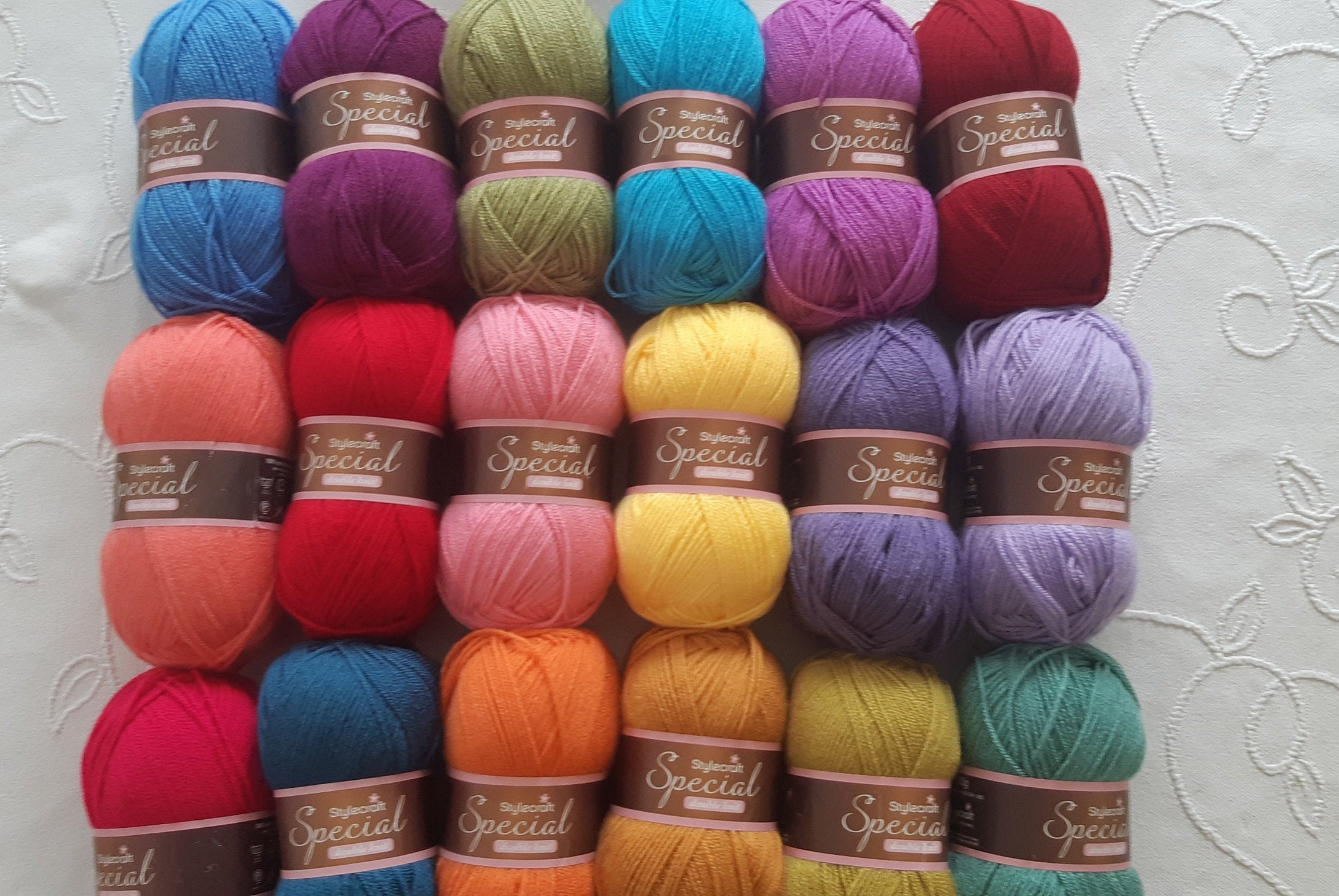 Attic 24 Sunny blanket yarn crochet kit granny stripe Etsy