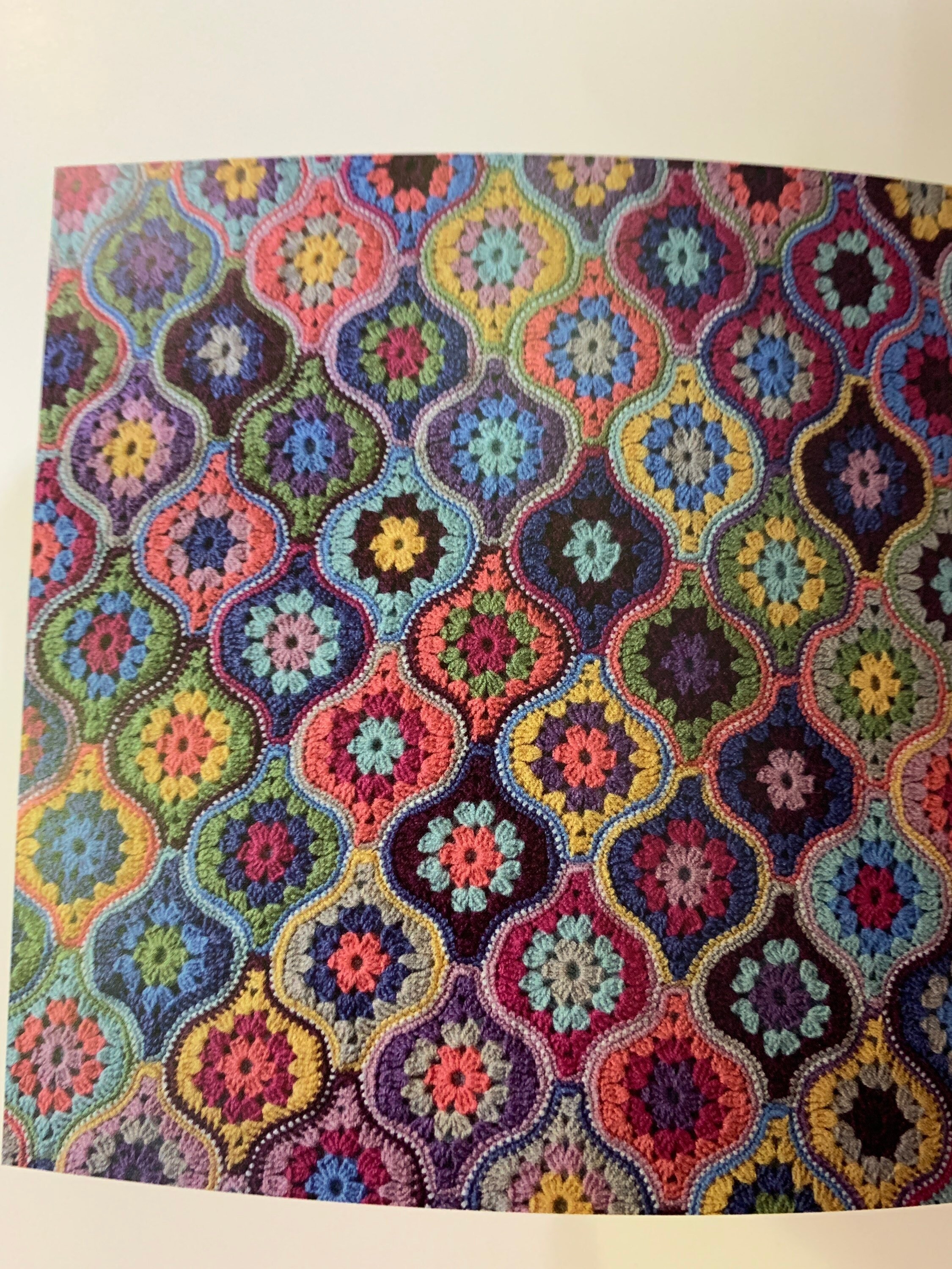 Mystical Lantern s Crochet Blanket Pattern by Janie Crow Etsy