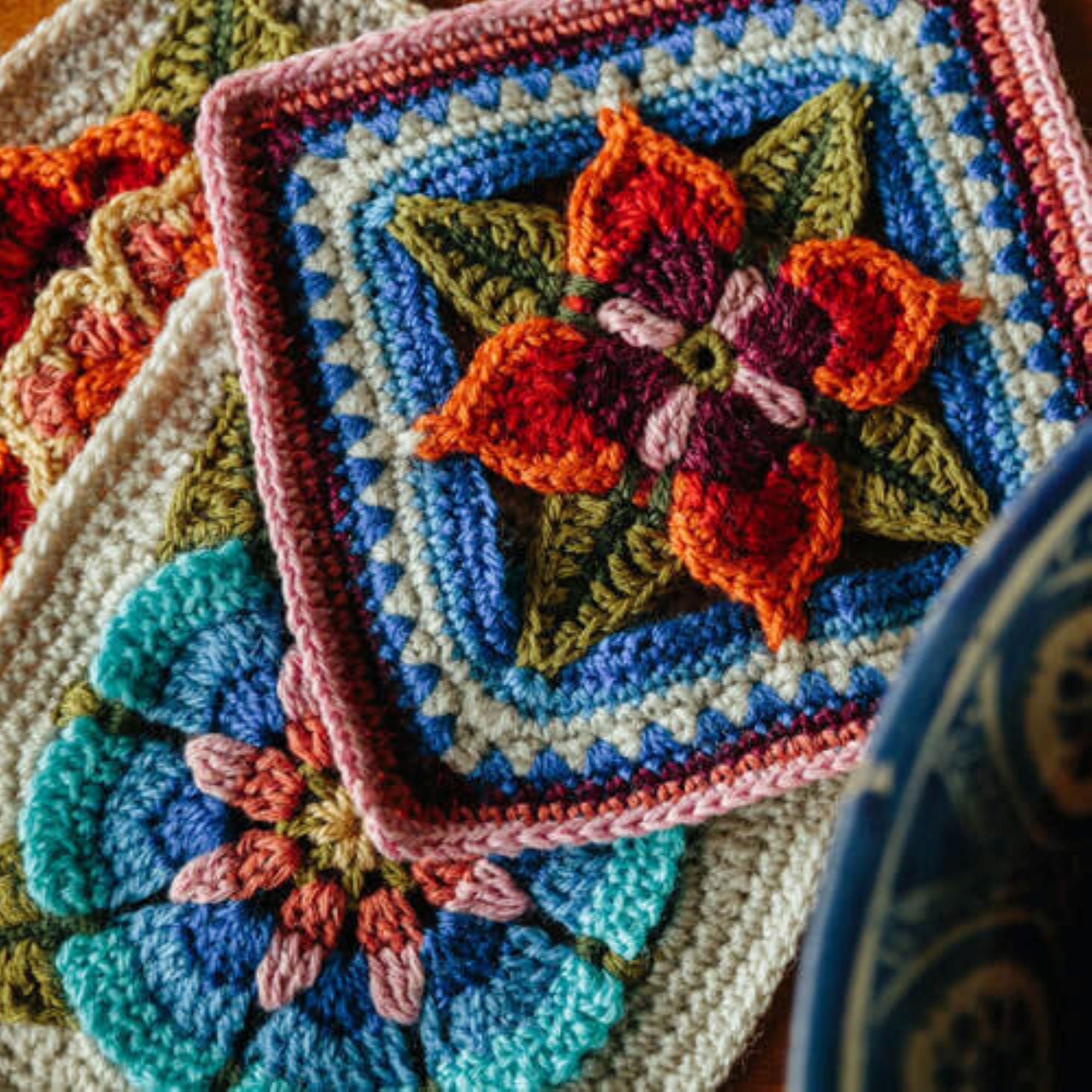 Spirit of Flora Crochet Blanket Starter Stylecraft Yarn Pack, by