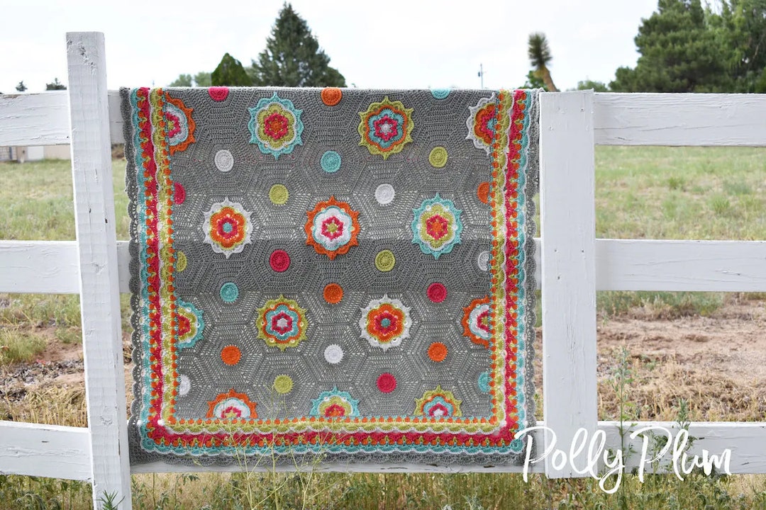 Flights of Fancy Reverie Crochet Blanket YARN Kit Using Stylecraft