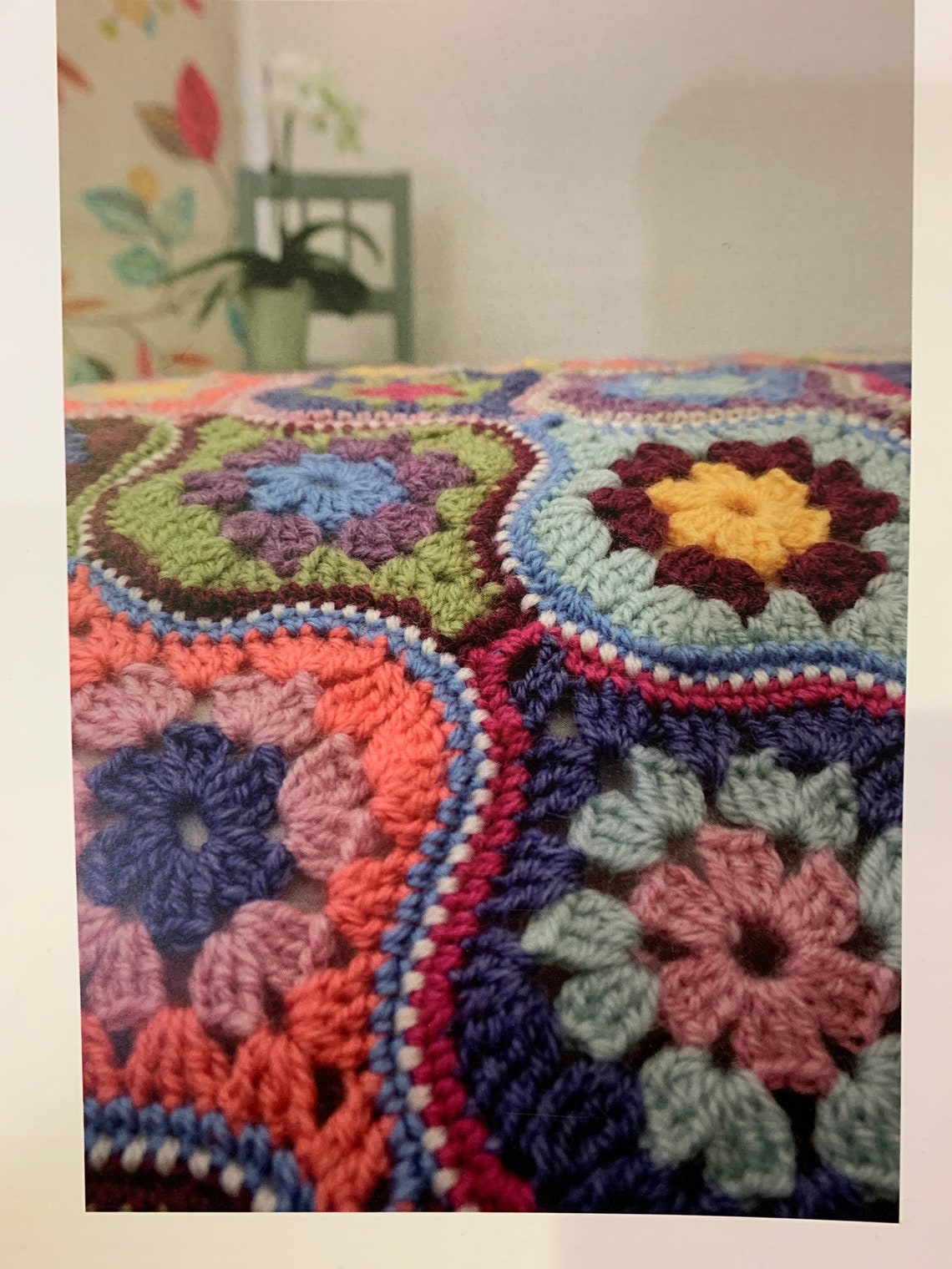 Mystical Lantern s Crochet Blanket Pattern by Janie Crow Etsy