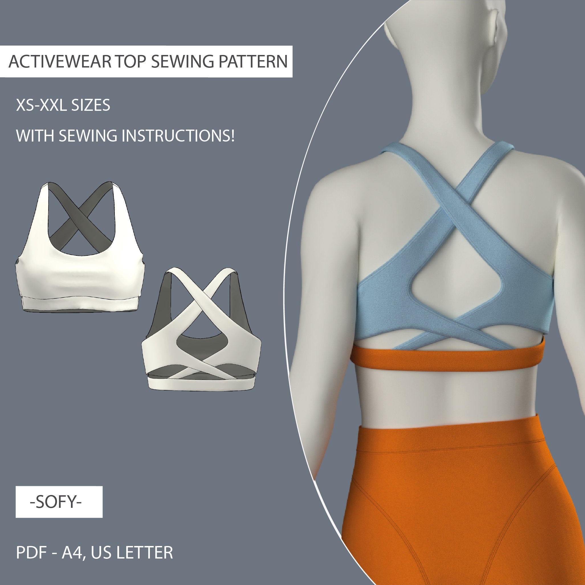 Toddler Sports Bra 