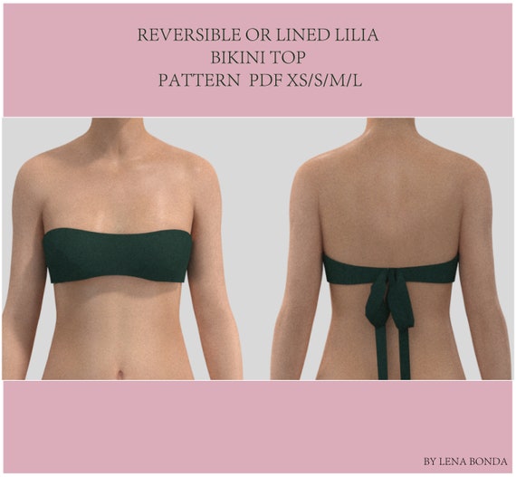 Bandeau bikini pattern Clearance