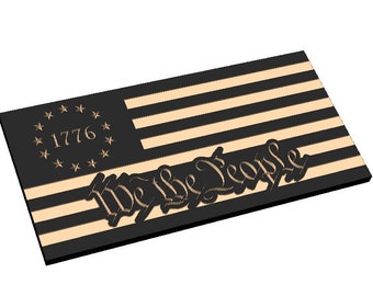 Betsy Ross 1776 We The People American Flag