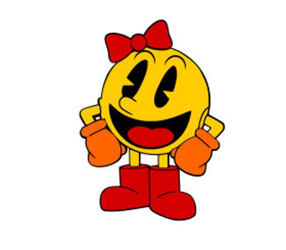 Download Ms. Pac Man SVG | Etsy